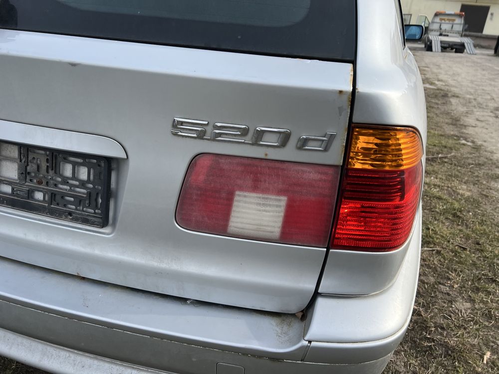 Czesci Bmw e39 520d po lift cala na czesci titansilber 354