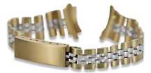 Złota bransoleta 14k 585 do zegarka damskiego  lbw010y 14,5cm-15cm