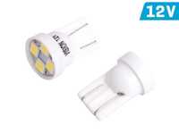 Żarówka VISION W5W (T10) 12V 4x 2835 SMD LED, biała, 2 szt