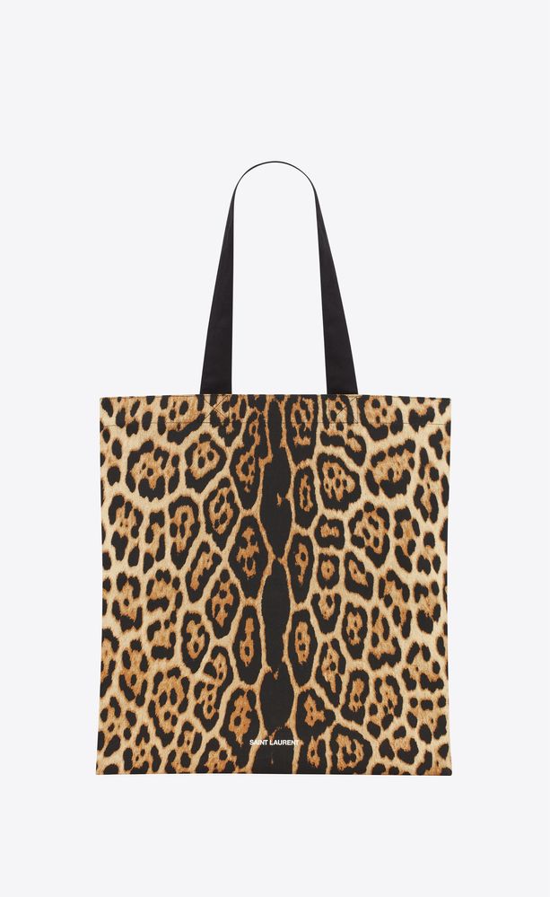 Saint Laurent шоппер Leopard Totebag Exclusive