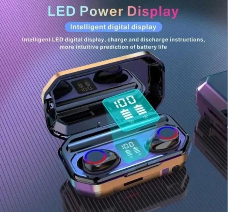 Оригинальные Bluetooth M12 TWS: Звук, Энергия  в Ваших Ушах!