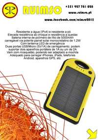 Carregador Solar (Powerbank)