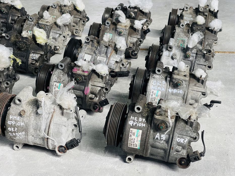 Компресор кондиционера Пассат Б6 Б7 шкода А5 Гольф 5 Caddy Touran
