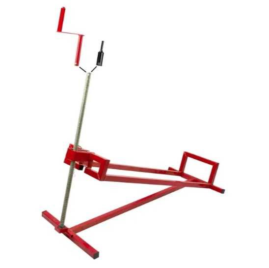 NOWY Mocny Podnośnik do kosiarki, quada, traktorka 450 kg + ADAPTER