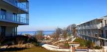 Nocleg nad morzem. Apartament z widokiem, 200m do plaży, 3.5h od Wawy,