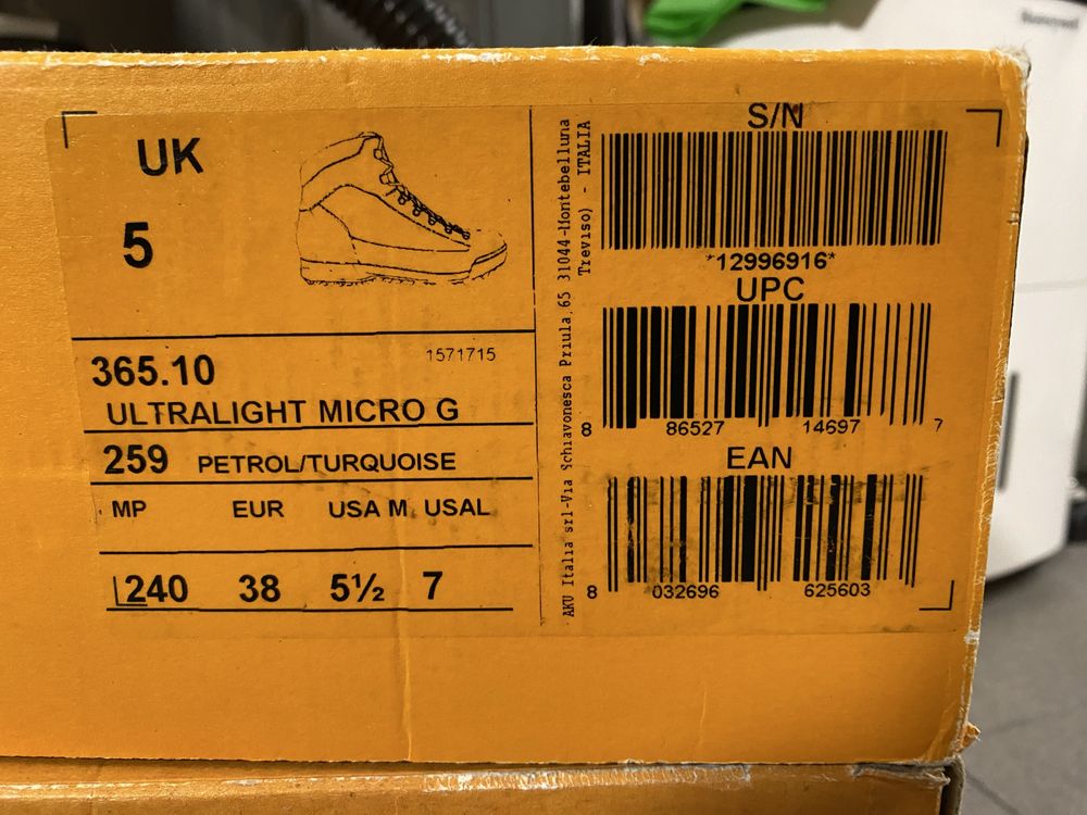 Aku ultralight micro gtx rozm 38 jak NOWE