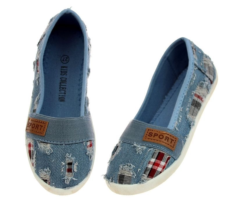 Tenisówki Buty Dziecięce Jeansowe Casual 5726 Rozmiar: 28