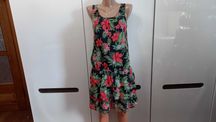 р. ХS S 42 44 mango mng collection платье гибискус сарафан Испания