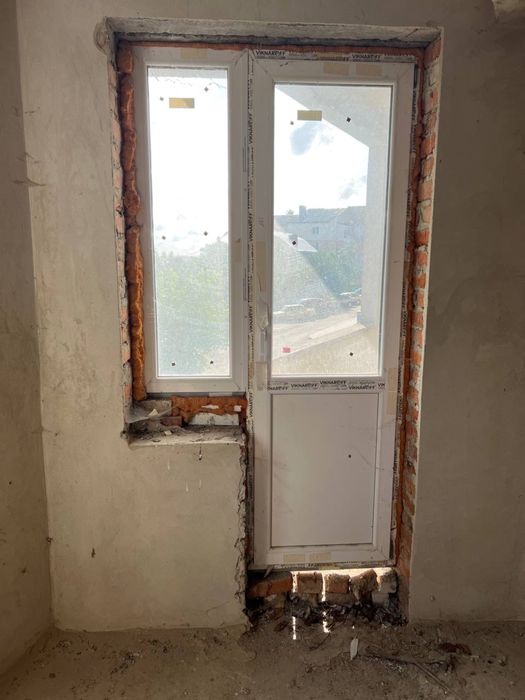 Балконний блок бу демонтований пластикові двері