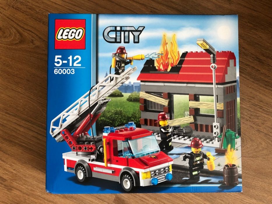 Lego City 60003 - Fire Emergency | Emergência Bombeiros - NOVO SELADO