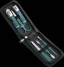 Zestaw obcinaczy do paznokci 6 w 1 Etui Akcesoria Manicure