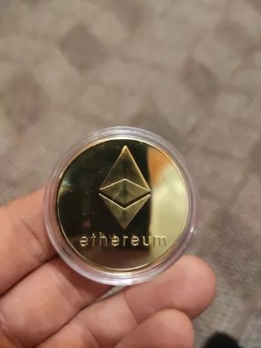 *Bitcoin* Биткоин и Эфириум монеты, колекця подарок, битная  160 грн.