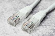 Кабель патч-корд UTP RJ45, 1,2м білий Новий!