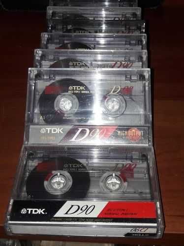 Аудіокасета TDK -D90, T1, FE. цінова категорія 40  гр.шт.