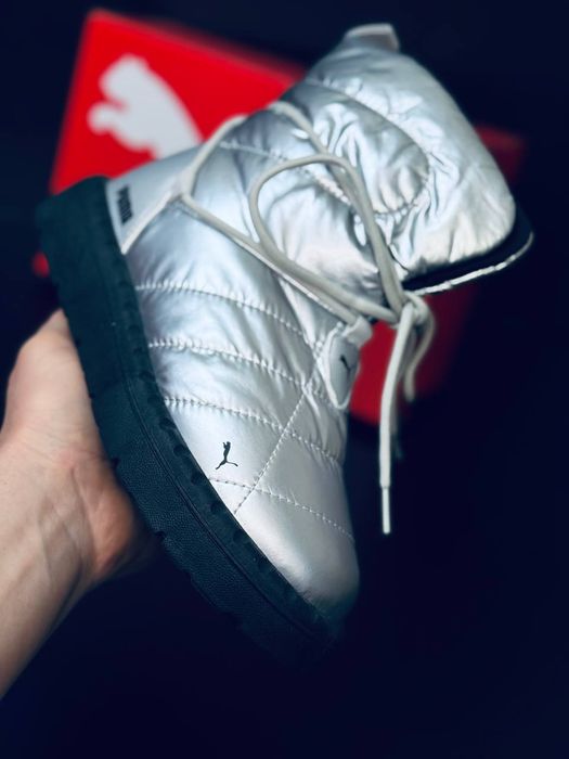 Жіночі дутіки Puma Зимові Сноубутси пума женские сапоги пума зима