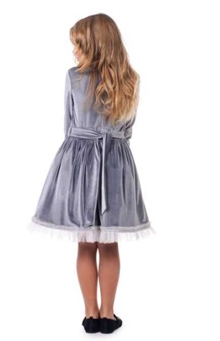 Сукня для дівчинки (костюм кози) сірий 128р