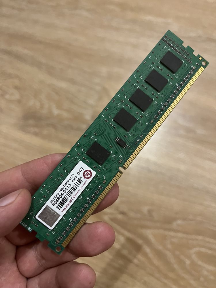 Оперативная память DDR3 - 2Gb, 1600 Mhz