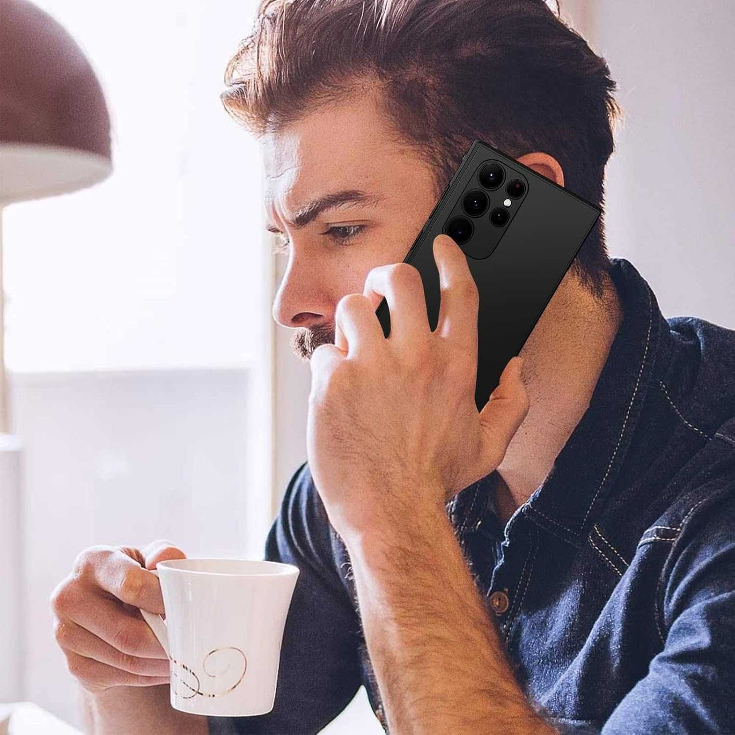 Etui Slim Matt do Samsung Galaxy S22 Ultra + Szkło Hartowane