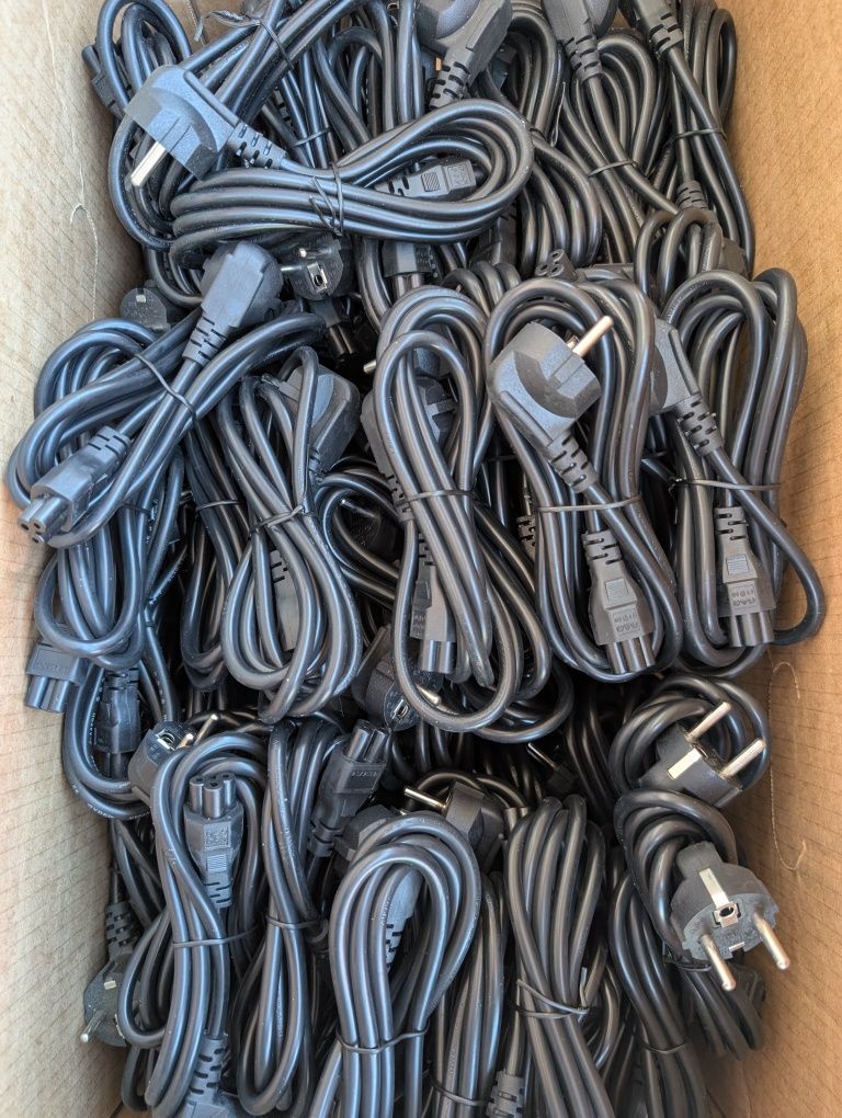 Кабель живлення, (мікімаус) 3pin, 220в Оригінал