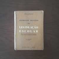 "Elementos práticos de legislação escolar", Abílio Fernandes, 1973