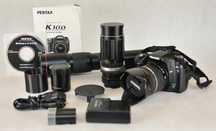 Pentax K-10 bogaty zestaw.