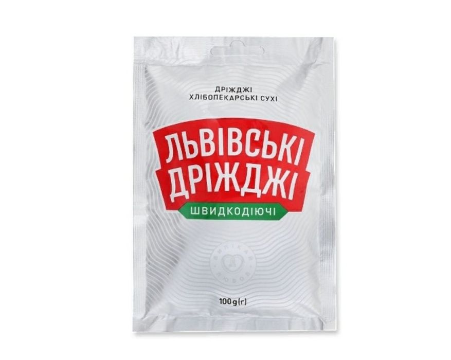 Дрожжи сухие Львовские 100 грамм