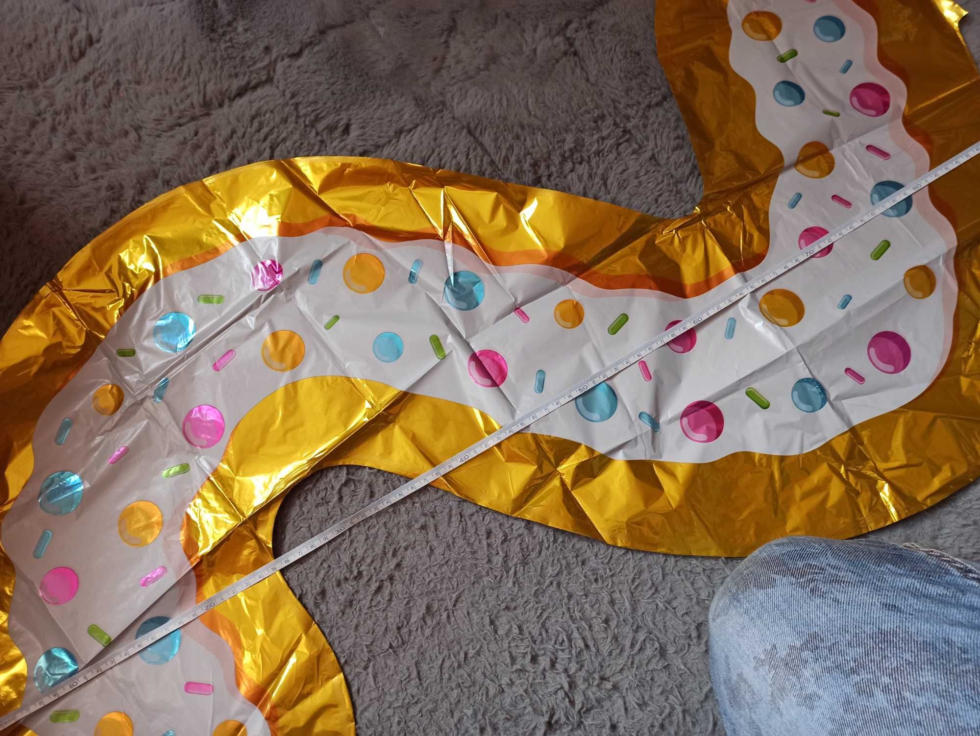 OStatni!!!  Giga Balon z cyfra dwa dla dwulatka