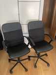 Cadeiras de secretaria pretas