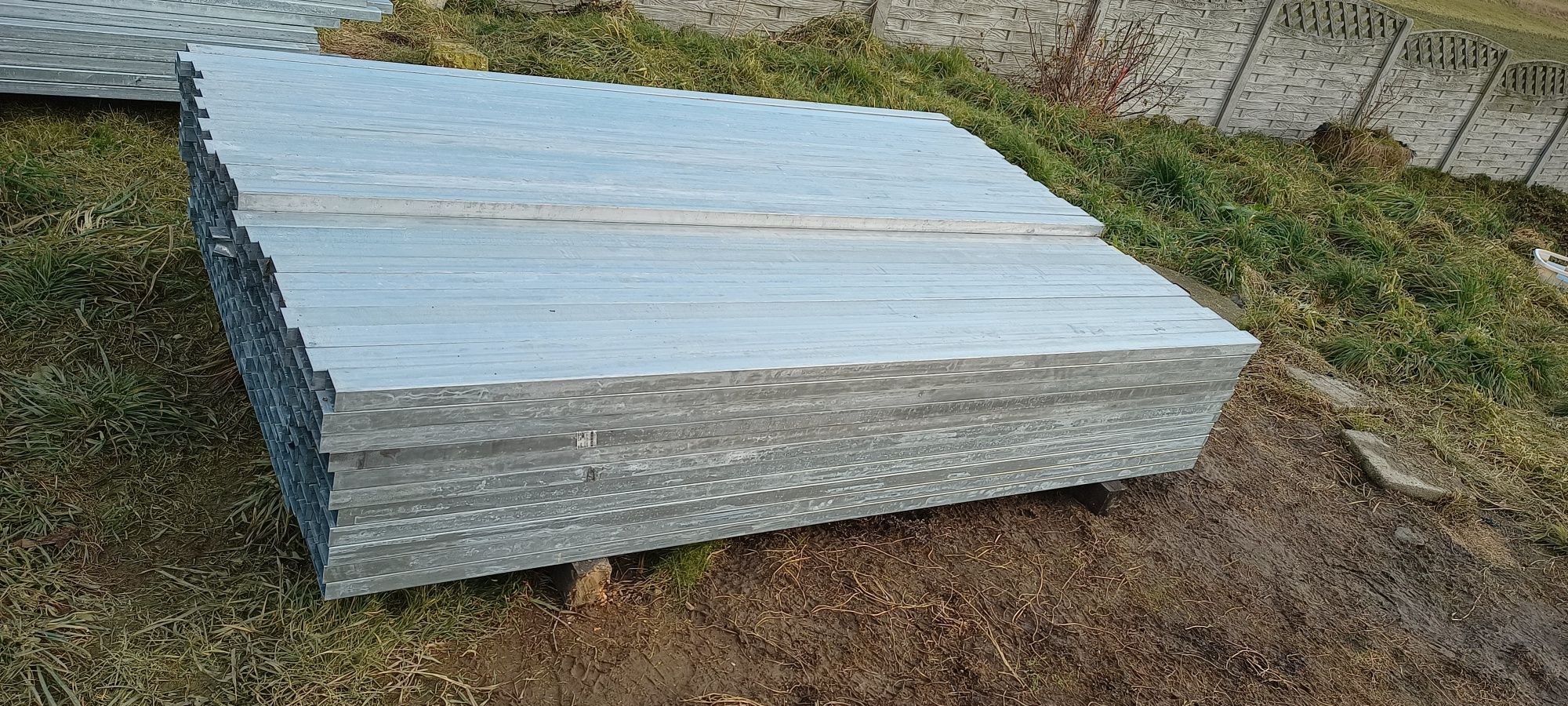 Profil 60 x40 dł. 2.40m słupki ogrodzeniowe ocynkowane