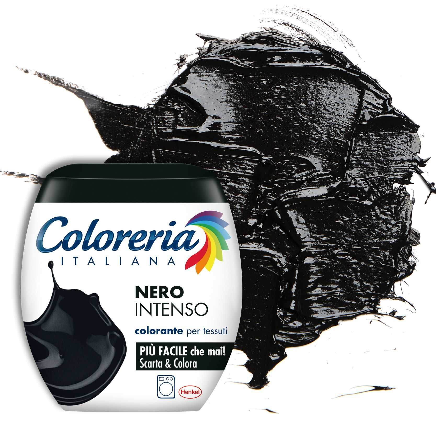 Краска для одежды Coloreria Italia Черная  \ Барвник для одягу Чорний
