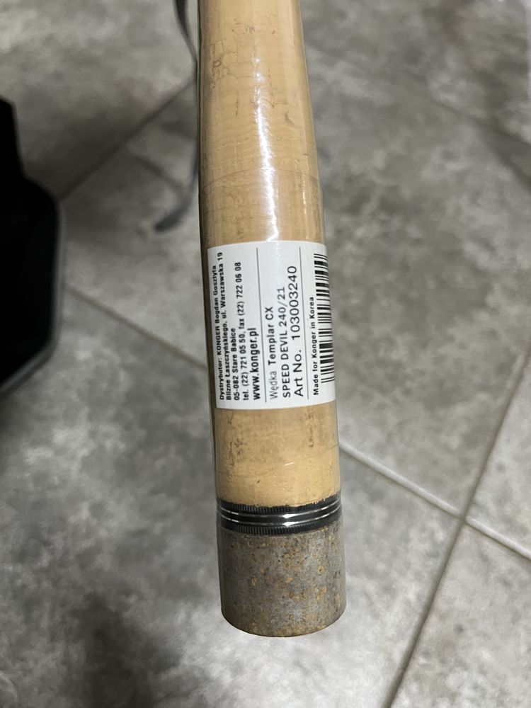 Nowa wędka Konger Templar CX SPEED DEVIL 240 - 21G