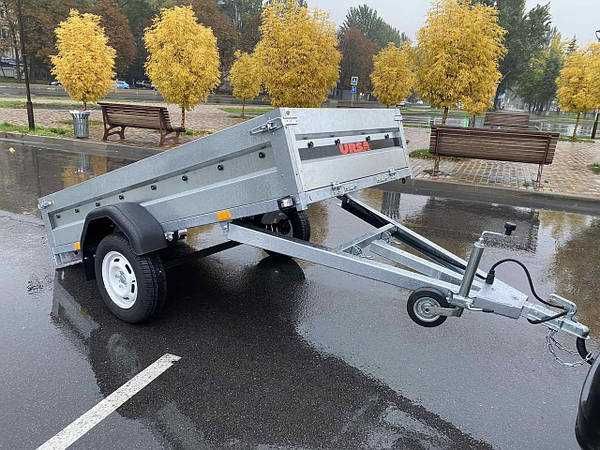 Нові оцинковані причепи причіпи