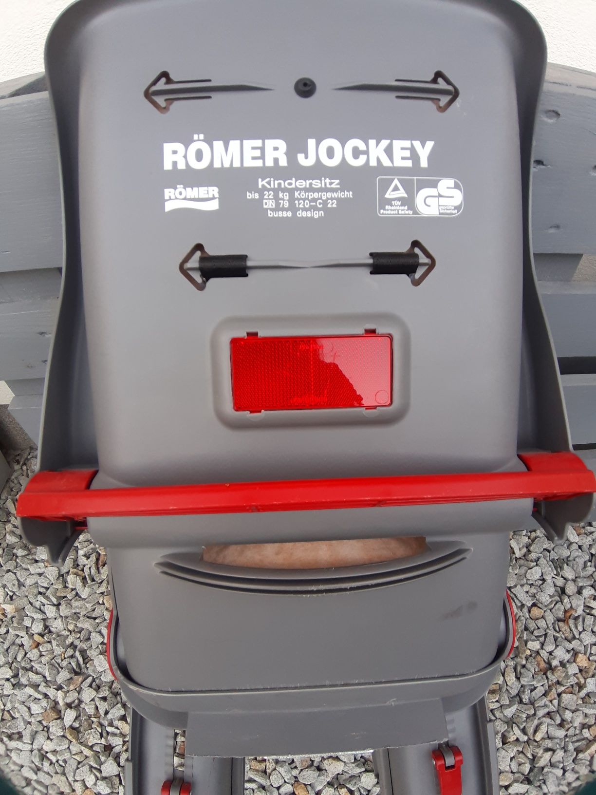 Fotelik rowerowy Römer Romer Jockey do 22 kg