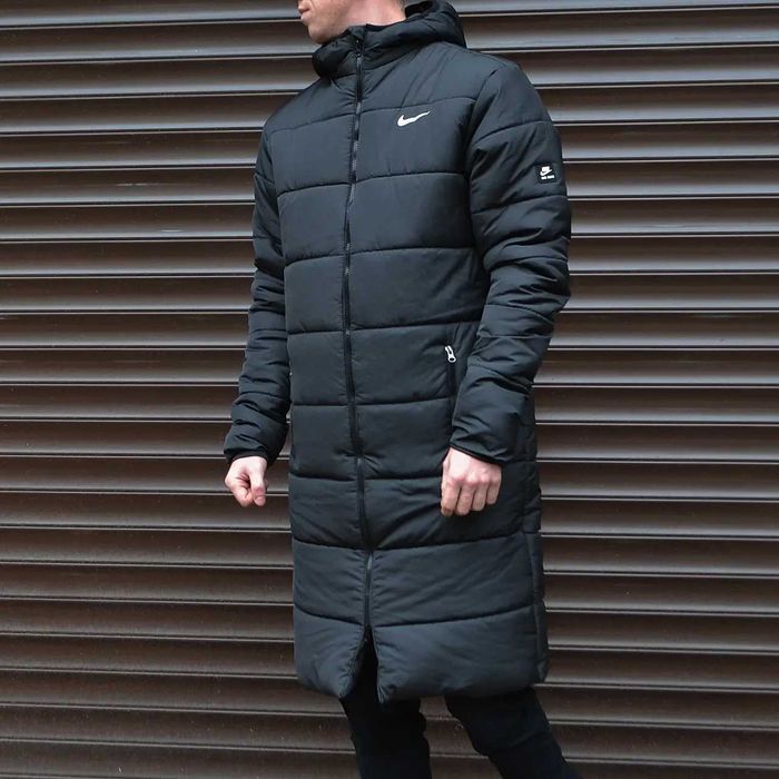 Парка зимняя мужская Nike до -30°C куртка удлиненная теплая найк