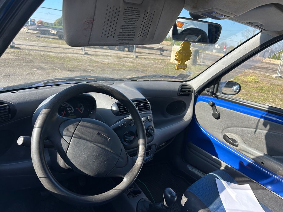 Fiat Seicento 2002r. 1.1 MPI 124tys.!