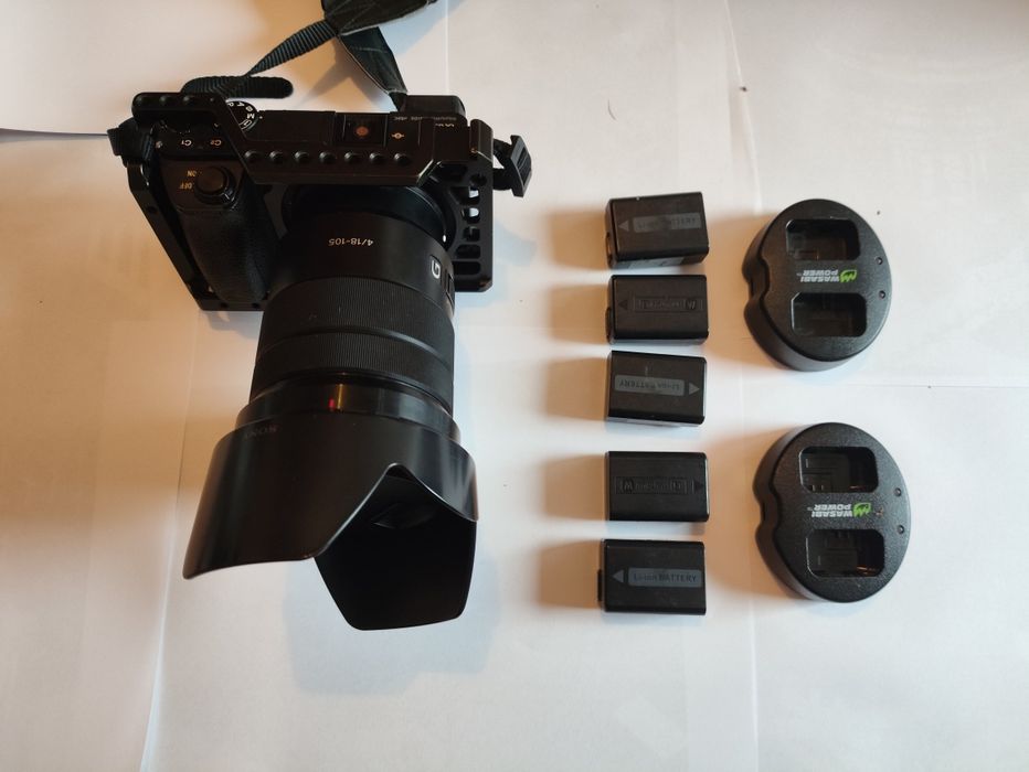 Sony a6500 + lente 18-105
