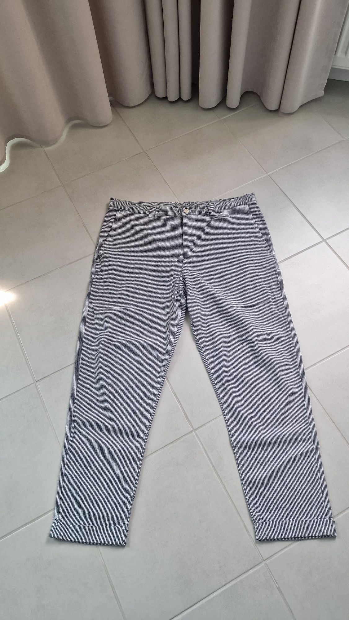 Мужские льняные брюки zara