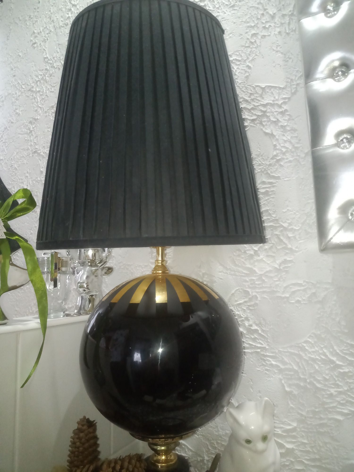 Lampa nocna stołowa Glamour piękna