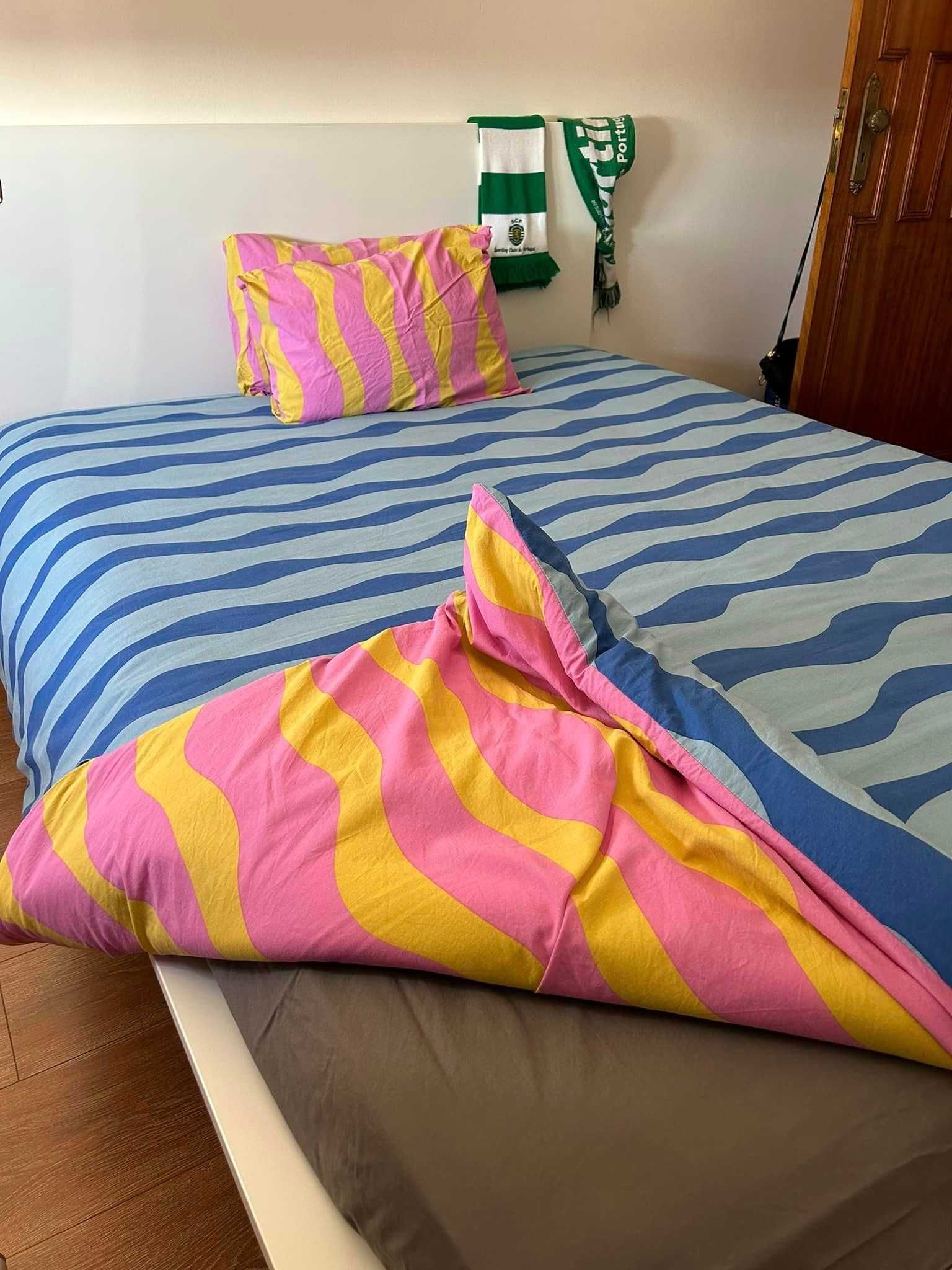 Cama Malm IKEA 160x200 + Colchão
