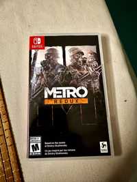 Metro REDUX gra Nintendo Switch zestaw Metro 2033 i Last Light