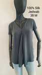 Bluzka koszulowa, Top 100% Silk Jedwab. Butelkowa zieleń. Rozmiar 38 M