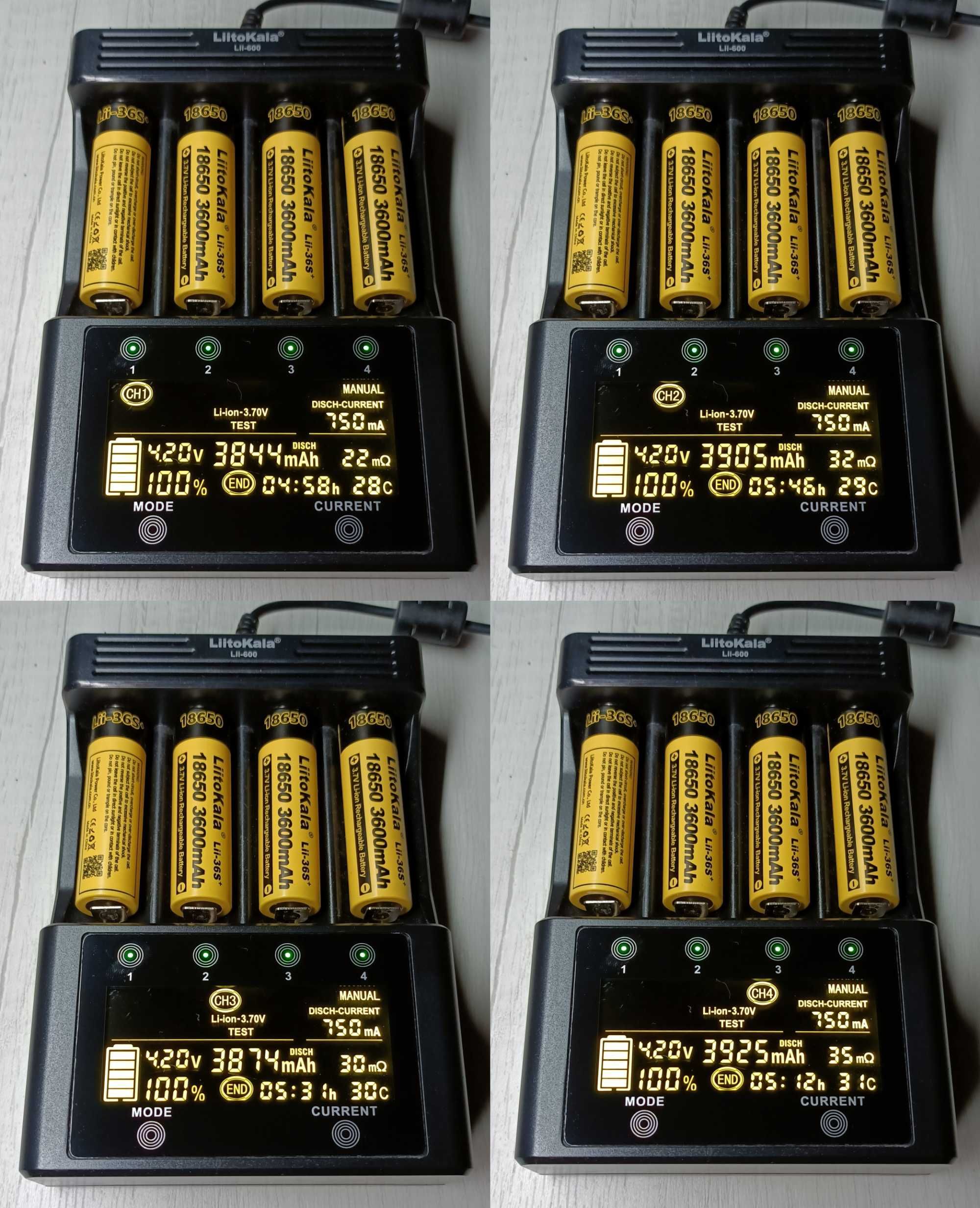 Акумулятор LiitoKala Lii-36S+ 18650 плоский плюс 3600mAh НОВІ Оригінал