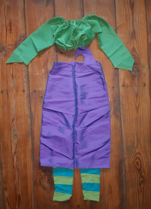 Strój karnawałowy wróżki witch 6 lat