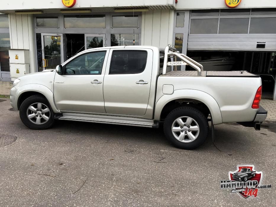 Rury na pakę, zabudowa, pokrywa, orurowanie Toyota Hilux