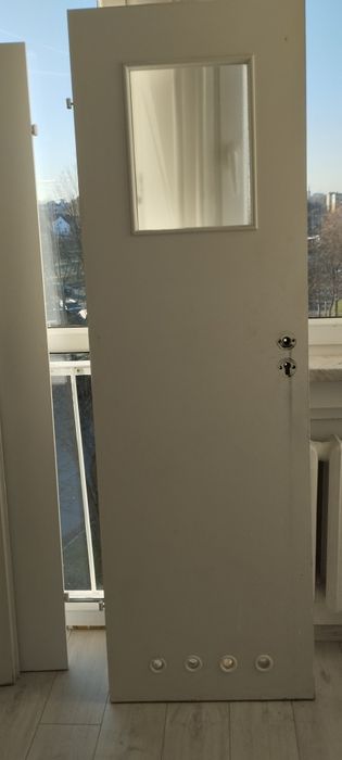 Drzwi wewnętrzne biale 60/80