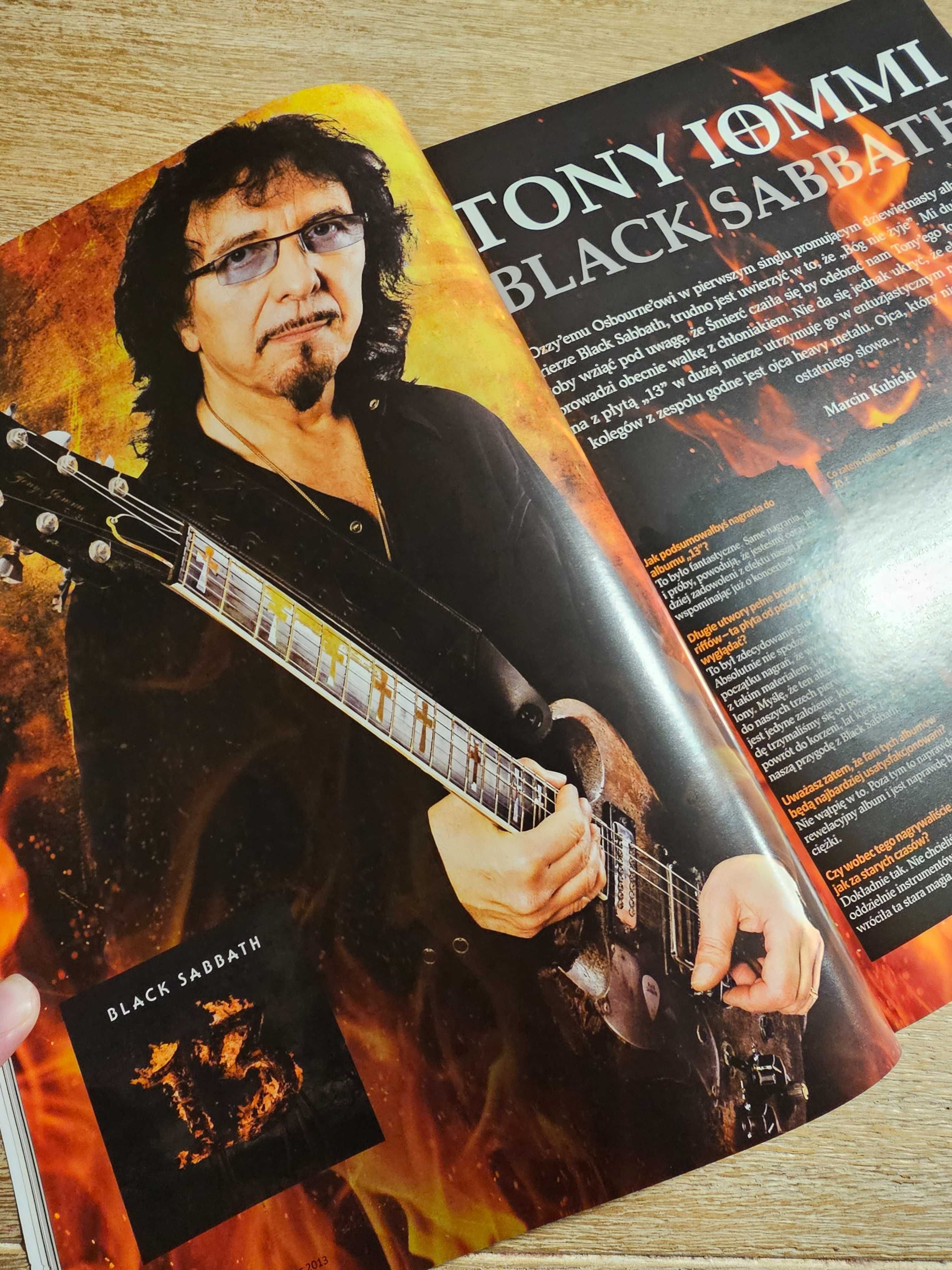 Gitarzysta #90 + Basista #33 6/2013 - Tony Iommi, Steve Vai, Gus G.