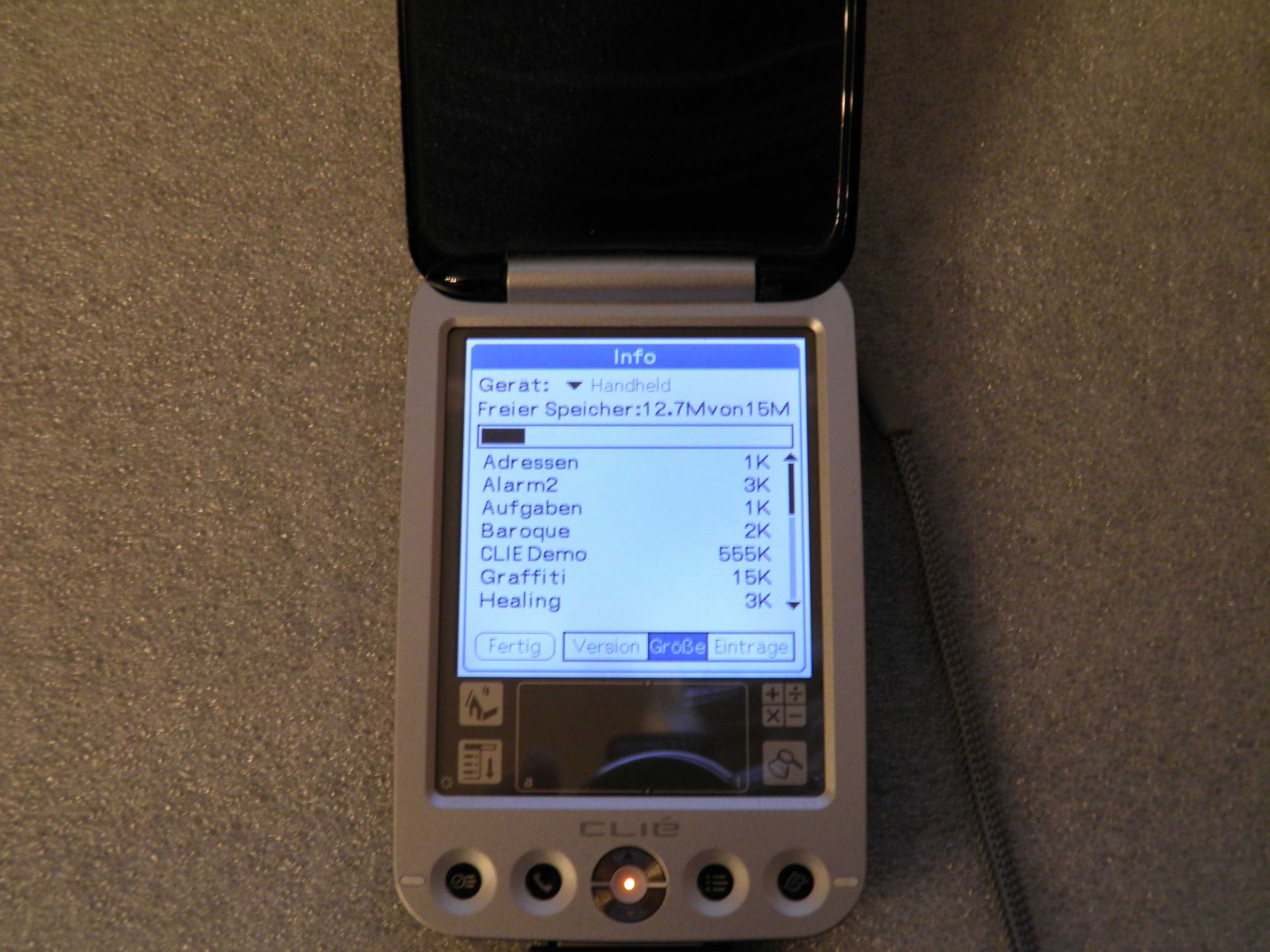 КПК Sony Clie PEG-SJ33 + стілус + 4Mb Card