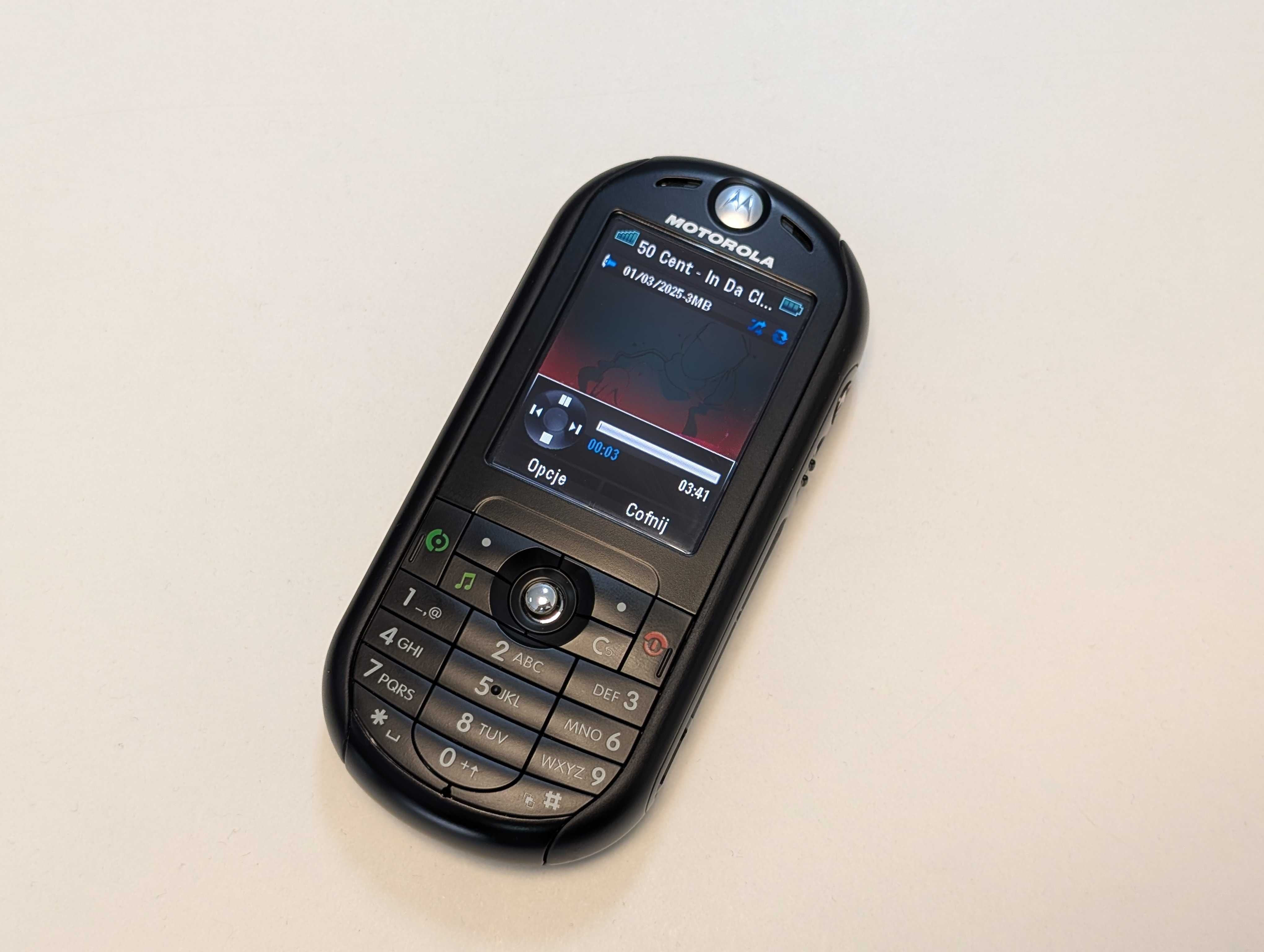 Motorola ROKR E2 sprawna, bez simlocka, legenda, dla kolekcjonera