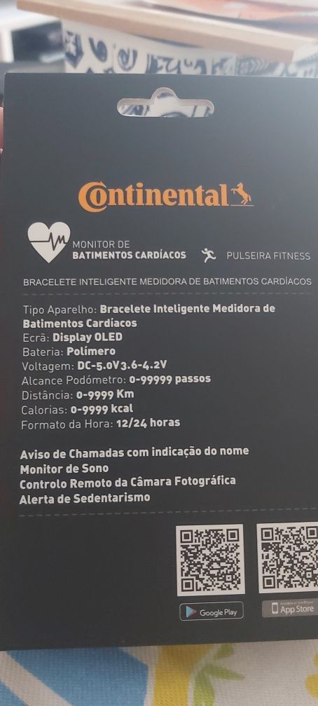 Pulseira Fitness - Continental