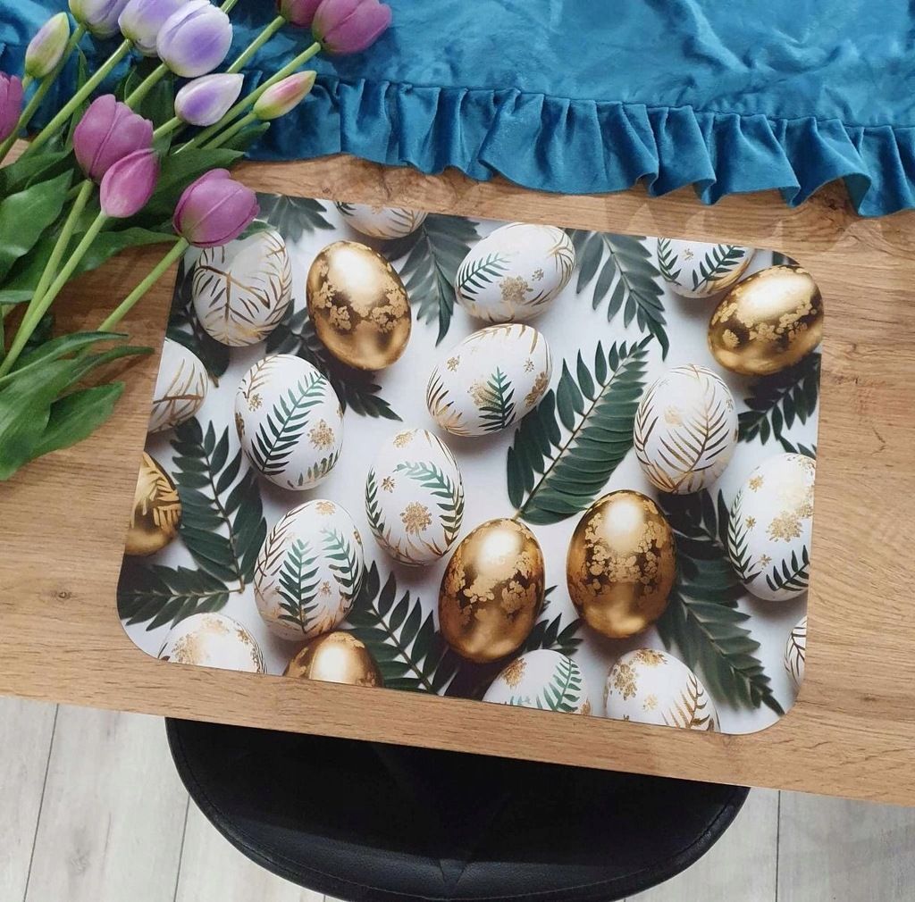 Mata na stół , podkład 40x30cm Święta Wielkanoc Alleluja